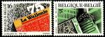 Бельгия 1994 год. 100 лет газете "Le Jour - Le Courrier". 2 марки 