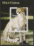 Конго 2005 год. Леопард. Блок
