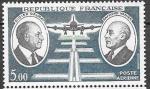 Франция 1971 год. Пионеры авиации. Дидье Дора и Раймонд Ванье