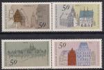 ФРГ 1975 год. Европейский день охраны исторических памятников. 4 марки
