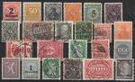 Набор марок Рейх, 23 марки