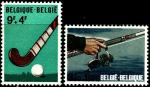 Бельгия 1970 год. Спорт. 2 марки
