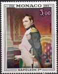 Монако 1969 год. 200 лет со дня рождения Наполеона I Бонапарта. 1 марка 