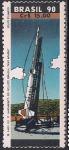Бразилия 1990 год. 25 лет первого запуска ракеты "Найк-Апач". 1 марка