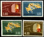 Португалия 1967 год. Открытие новой верфи на Мангейре. 4 марки 