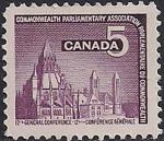 Канада 1966 год. 12-я Конференция Парламентской Ассоциации. 1 марка