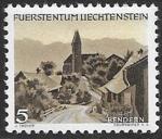 Лихтенштейн 1949 год. Пейзаж, 1 марка