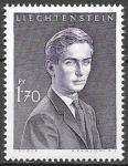 Лихтенштейн 1964 год. Принц Ханс-Адам, 1 марка