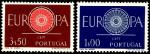 Португалия 1960 год. Европа. 2 марки