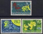 Лихтенштейн 1968 год. Эпические произведения. 3 марки