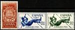 Фернандо По. Испания. Экваториальная Гвинея) 1965 год. День почтовой марки. Прыжки с шестом. 3 марки (н