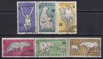 ЧССР 1962 год. Дикая фауна. 6 гашёных марок