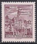 Австрия 1965 год. Здание мэрии в Вене. 1 марка