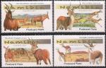 Намибия 2014 год. Большая антилопа (237.1474). 4 марки