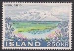 Исландия 1972 год. Ландшафты. 1 марка