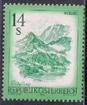 Австрия 1982 год. Горный пейзаж. 1 марка