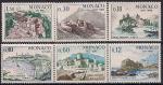 Монако 1966 год. 750 лет Княжескому Дворцу в Монако. 6 марок