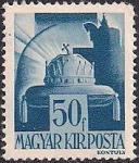 Венгрия 1943 год. Корона святого Стефана (ном. 50). 1 марка из серии