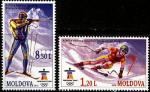 Молдавия 2010 год. 21-е зимние Олимпийские игры в Ванкувере. 2 марки (н