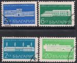 Болгария 1969 год. Курорты. 4 гашеные марки 
