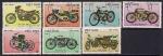 Вьетнам 1985 год. Мотоциклы. 7 гашеных марок зубцовые.