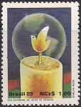 Бразилия 1989 год. Праздник урожая. 1 марка