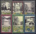 ГДР 1981 год. Ландшафтные парки. 6 марок