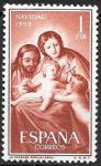 Испания 1959 год. Рождество, 1 марка