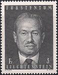 Лихтенштейн 1970 год. Князь Франц Иосиф II. 1 марка