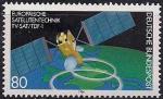ФРГ 1986 год. Европейский спутник связи. 1 марка
