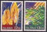 Исландия 1987 год. Рождество. 2 марки