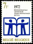 Бельгия 1972 год. Международный день книги. 1 марка