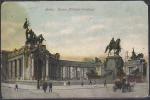 Почтовая карточка. Германия Берлин. Памятник Кайзеру Вильгельму, до 1917 года, прошла почту 