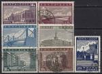 CCCР 1939 год. Реконструкция Москвы. 7 гашеных марок