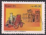 Бразилия 1991 год. Пожарная служба Сан-Франциско. 1 марка