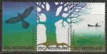 Нидерланды 1974 год. Природа и окружающая среда, сцепка из 3 марок 