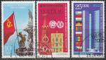 ГДР 1970 год. 25 лет Освобождению от фашизма, 3 гашёные марки 