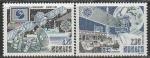 Монако 1991 год. Европейские космические спутники, 2 марки 