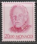 Монако 1991 год. Князь Ренье III, 1 марка 