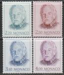 Монако 1991 год. Князь Ренье III, 4 марки 