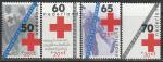 Нидерланды 1983 год. Красный Крест, 4 марки 