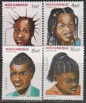 Мозамбик 1986 год. Причёски, 4 марки 