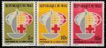 Мали 1963 год. 100 лет Международному Красному Кресту, 3 марки 