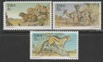 Намибия 1976 год. Охрана природы. 3 марки 