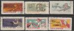 КНДР 1963 год. Выполнение производственных задач, 6 гашёных марок 