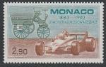 Монако 1983 год. 100 лет двигателю внутреннего сгорания, 1 марка 
