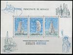 Монако 1985 год. Трансатлантическая парусная регата Монако - Нью-Йорк, блок 
