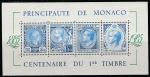 Монако 1985 год. 100 лет марке Монако, блок 