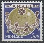 Монако 1988 год. 25 лет Международной организации благополучия детей, 1 марка 
