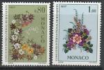 Монако 1976 год. Международная выставка цветов в Монте-Карло, 2 марки 